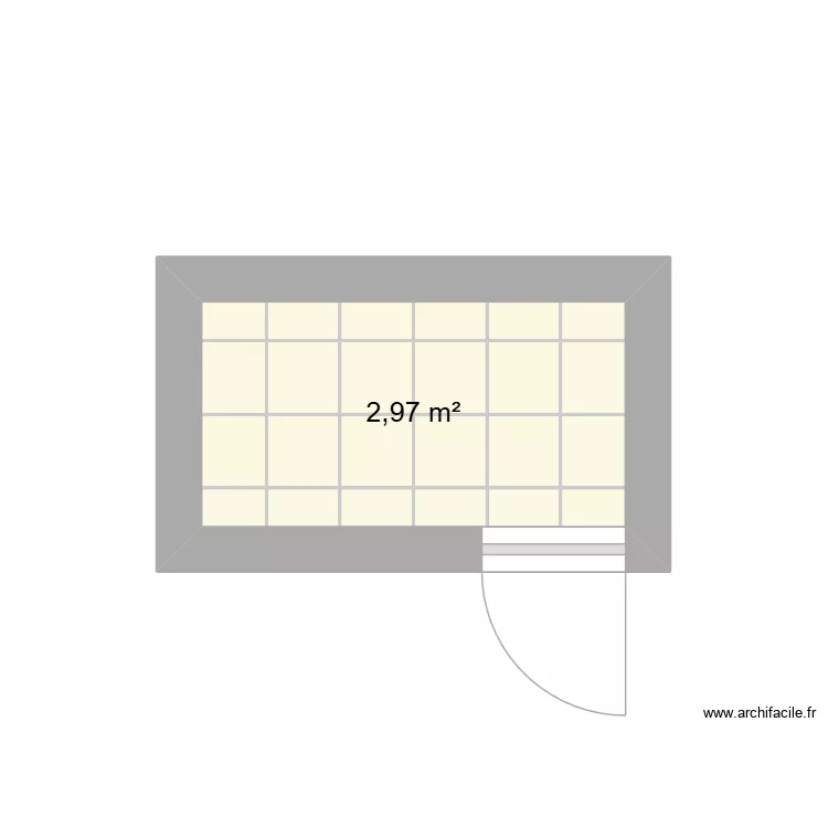wc travertin. Plan de 