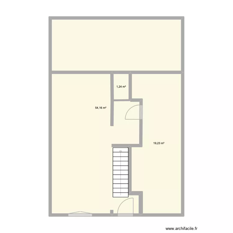 Plan RDC. Plan de 3 et 75 m² Plan RDC. Plan de 3 et 75 m²