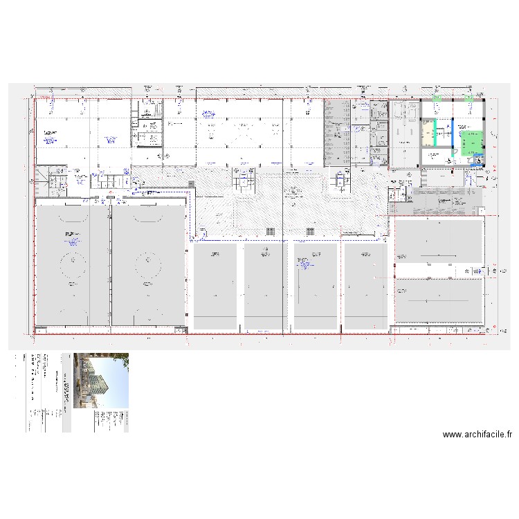 PLAN DE MASSE RDC ETAGE EPA V3. Plan de 3 pièces et 46 m2
