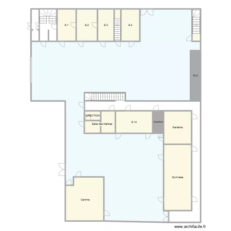 pic chabaud. Plan de 