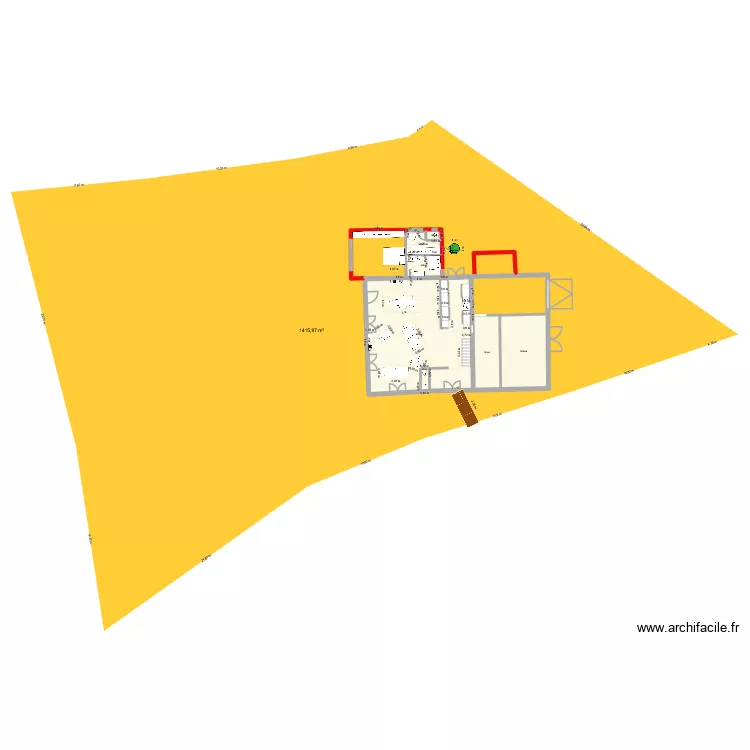 montferrat RDC Futur. Plan de 6 et 138 m² montferrat RDC Futur. Plan de 6 et 138 m²