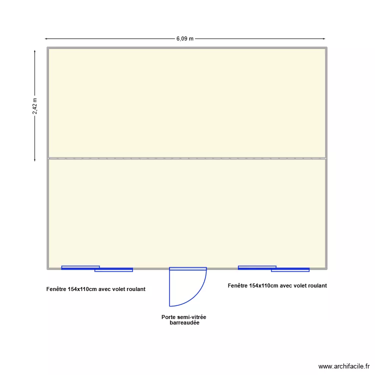Projet Eiffage. Plan de 