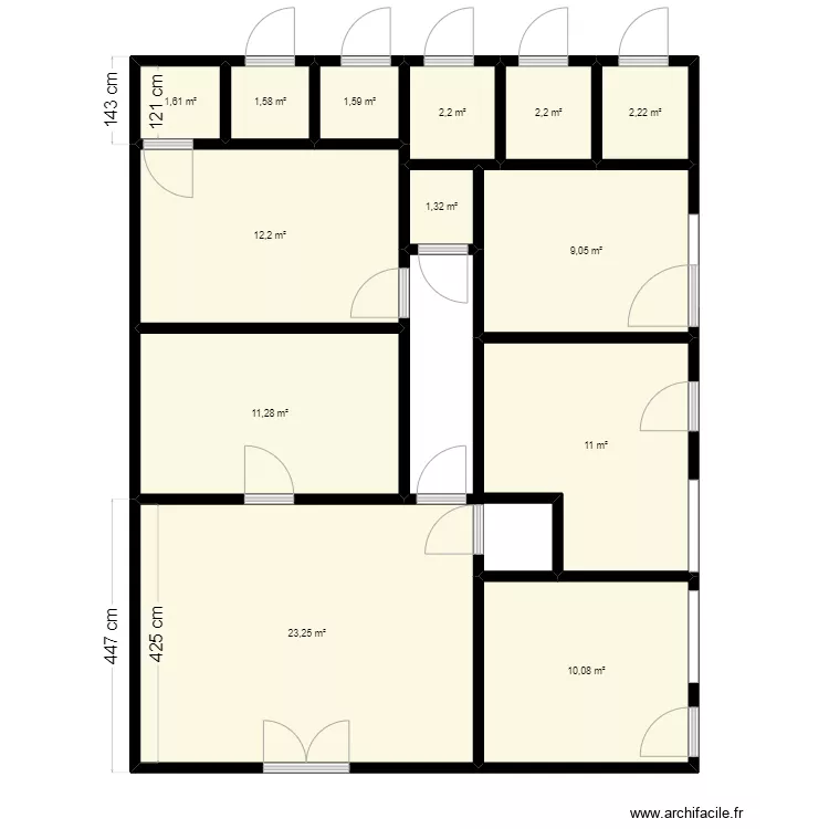Maison 1 Tiobli. Plan de Maison 1 Tiobli. Plan de