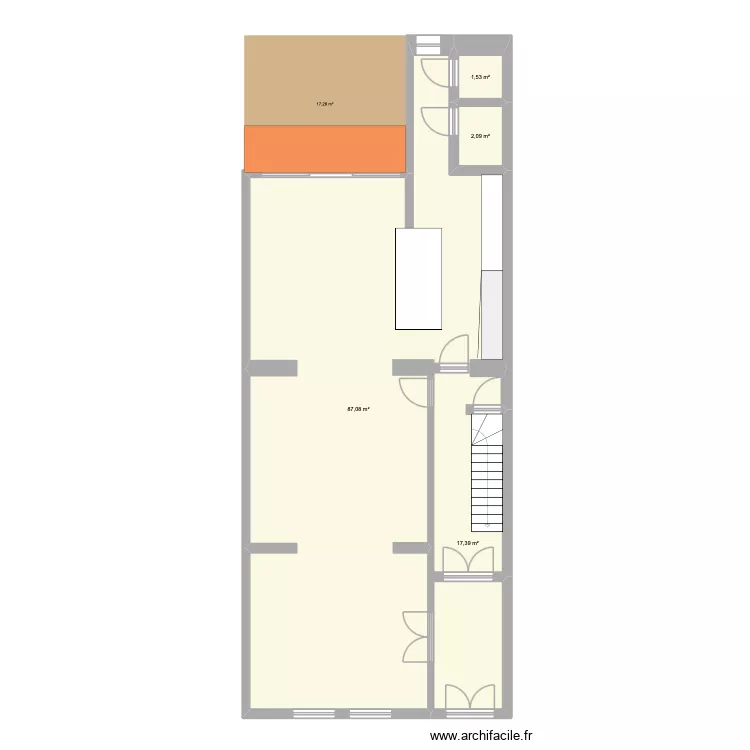 Place Victor Carbonnelle 4. Plan de 4  et 108 m²