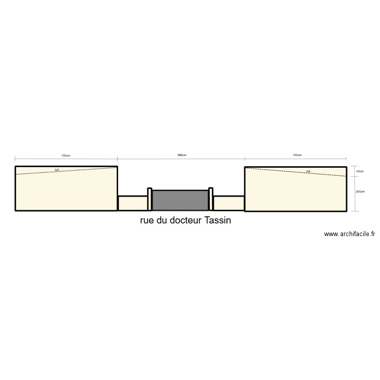 face avant entrée 2. Plan de 0 pièce et 0 m2