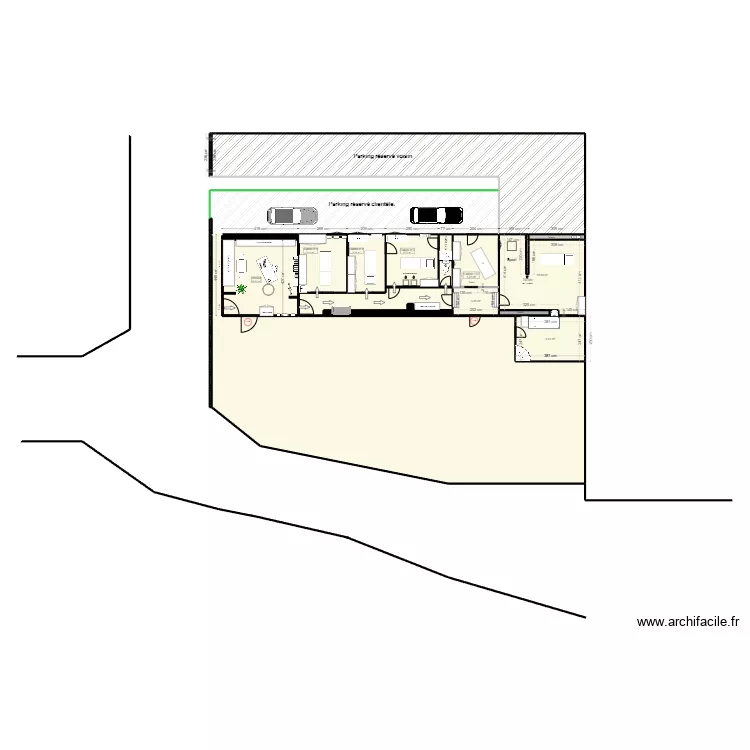 projet 2 actuel. Plan de 