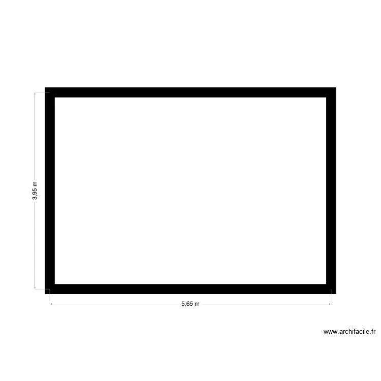 garage. Plan de garage. Plan de