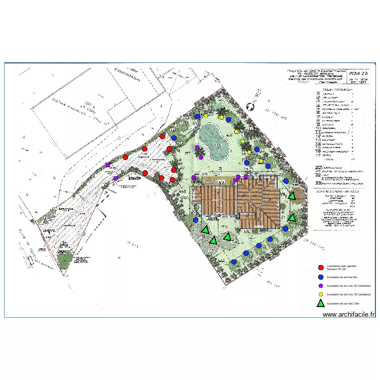 JARDIN HUBSCH. Plan de JARDIN HUBSCH. Plan de