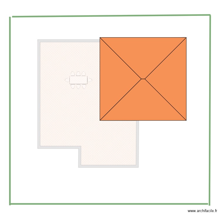 antirion ( chambres rdc. Plan de 5 pièces et 190 m2