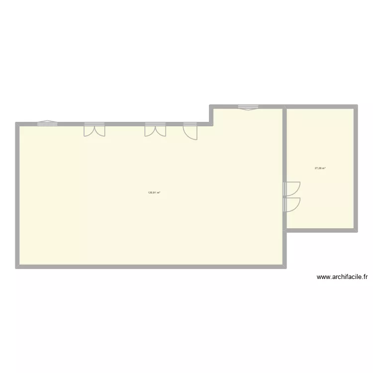 lisa. Plan de 10  et 152 m²