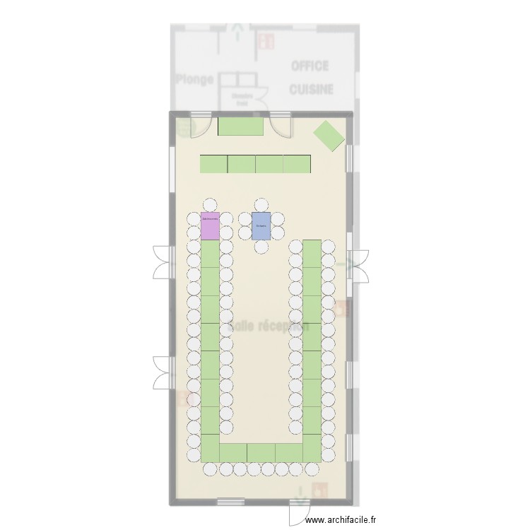 Baptême Augustin . Plan de 0 pièce et 0 m2