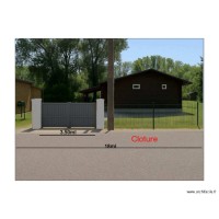 cloture                                                   chalet 107