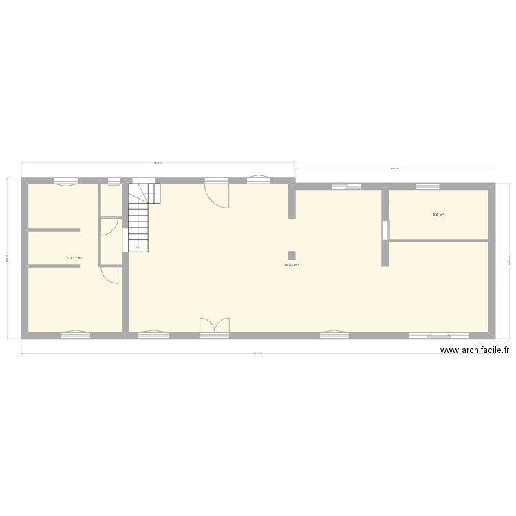 plan maison vide. Plan de 0 pièce et 0 m2