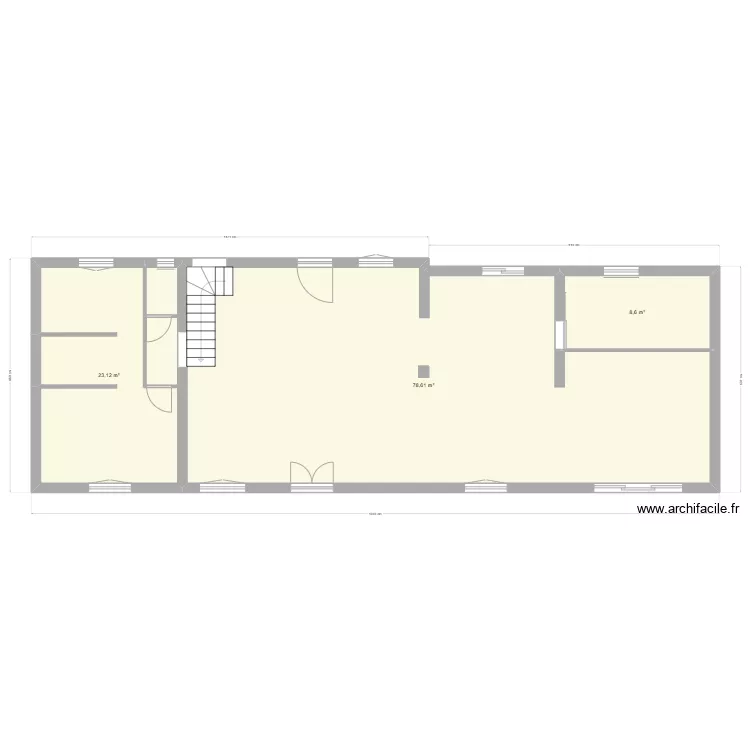 plan maison vide. Plan de 