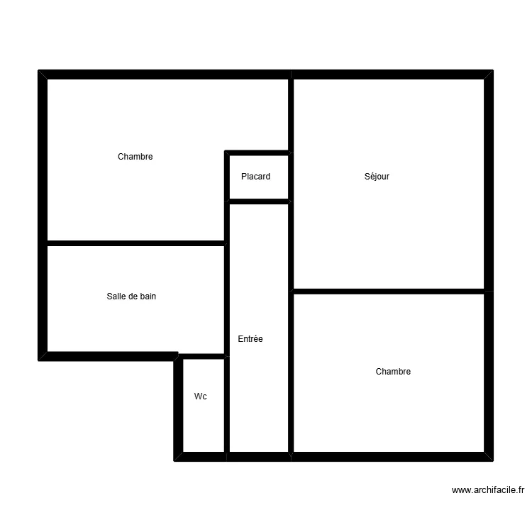 AN&deg;4 - 6 Jeu de Paume Lamballe. Plan de 7 Pièces et 79 m²