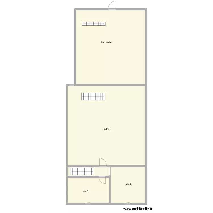 plan woning V+1 Gierlebn. Plan de 