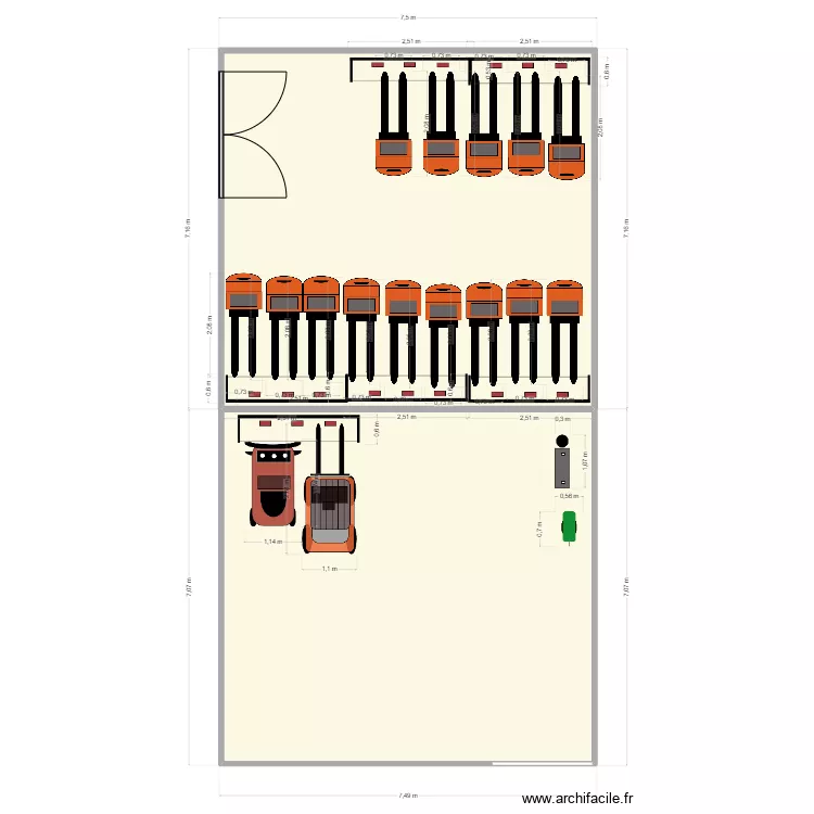 SUPERU OLONNES SUR MER . Plan de 