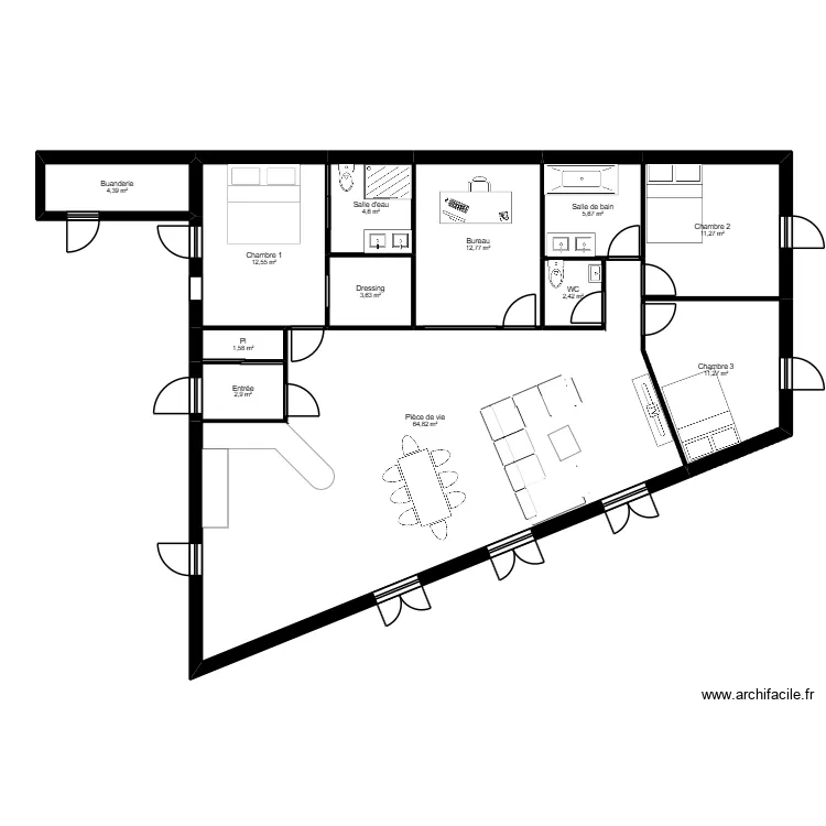 Boulazac 01. Plan de 12 et 138 m² Boulazac 01. Plan de 12 et 138 m²