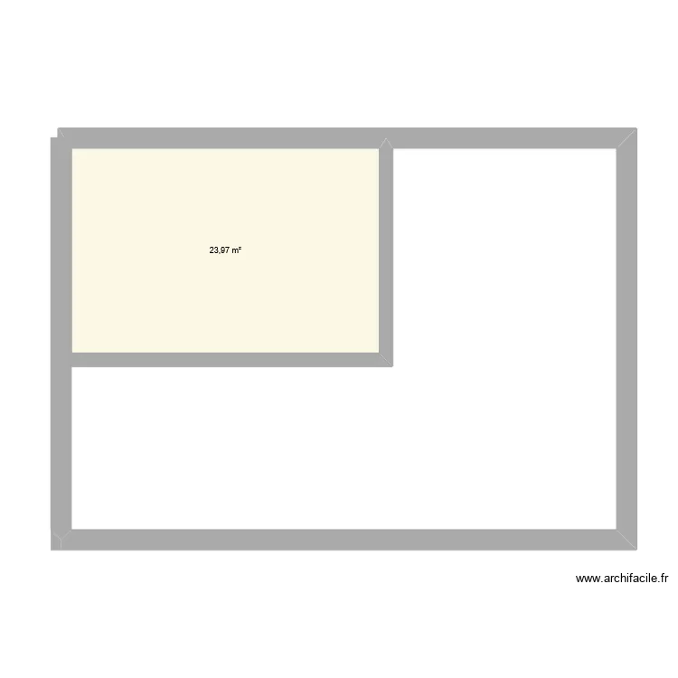 260827-Test 1. Plan de 1 et 24 m² 260827-Test 1. Plan de 1 et 24 m²