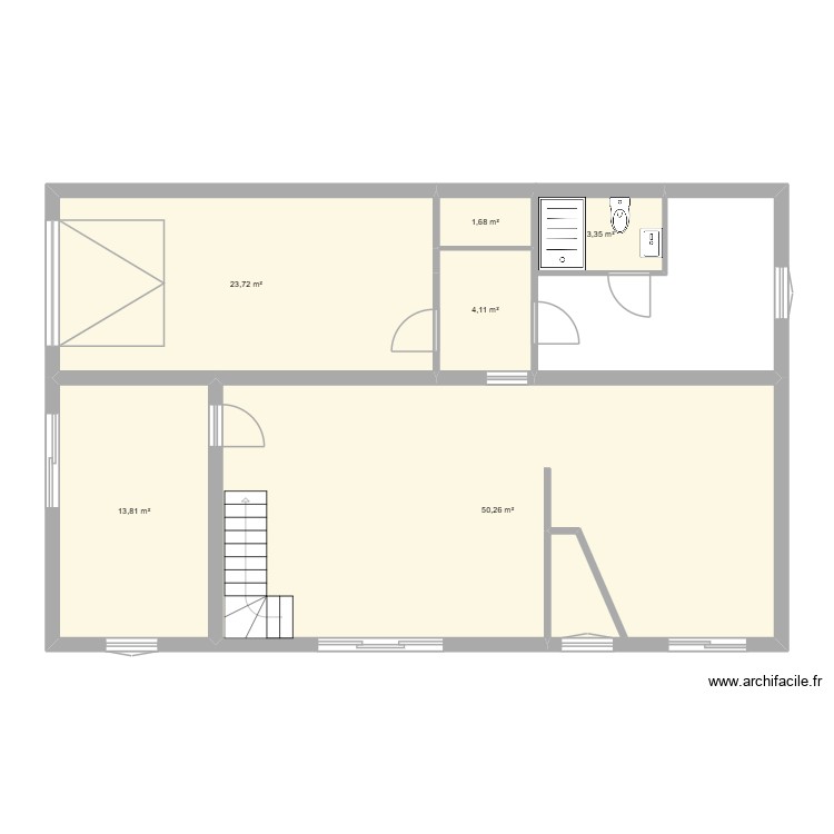 maison ismier v2. Plan de 0 pièce et 0 m2