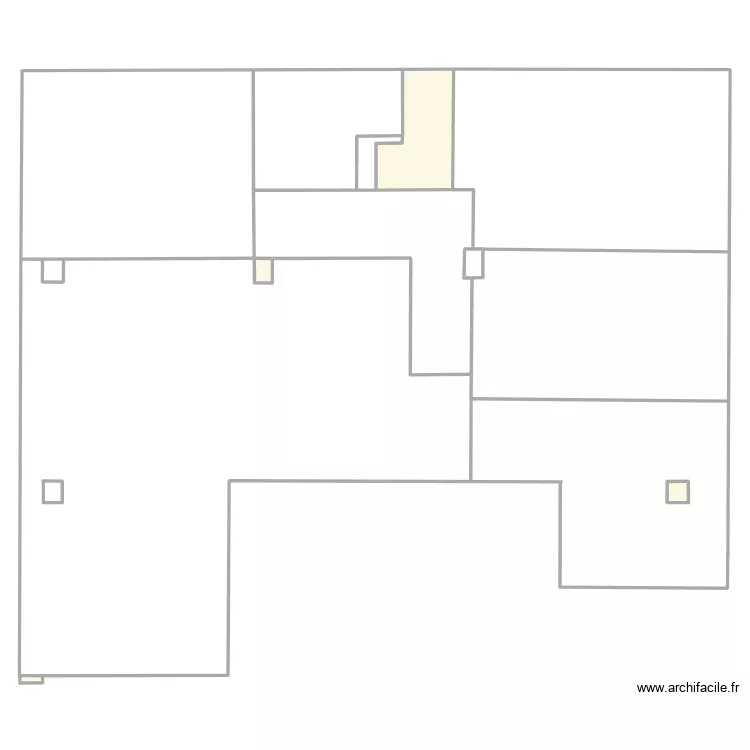 BERMUDEZ PLAN EXISTANT. Plan de 