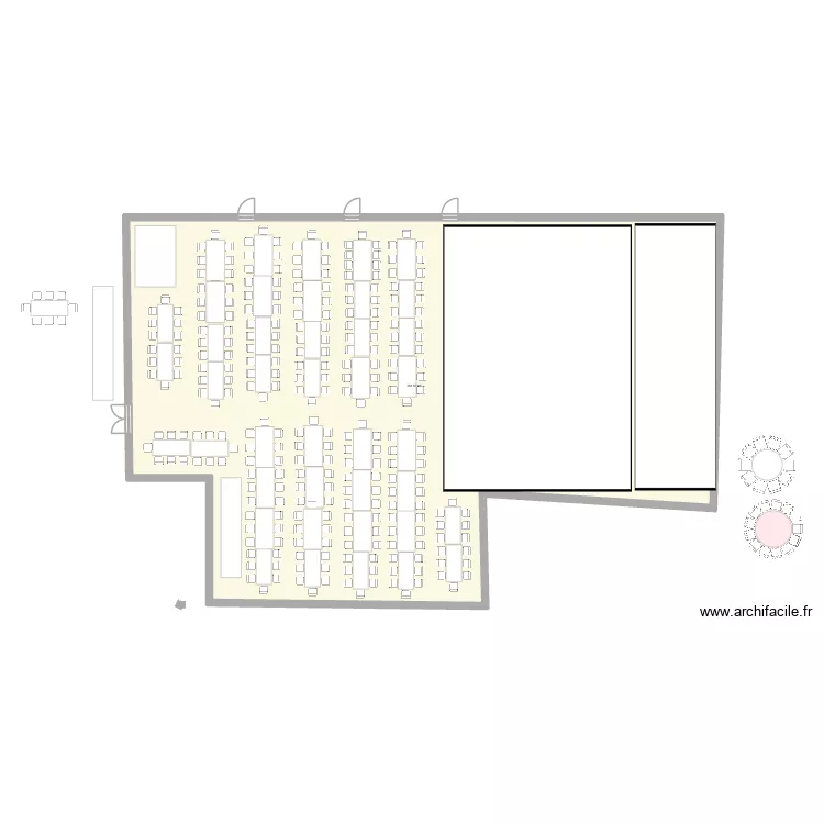 Laurentie rectangle optimisé. Plan de 1 et 455 m² Laurentie rectangle optimisé. Plan de 1 et 455 m²