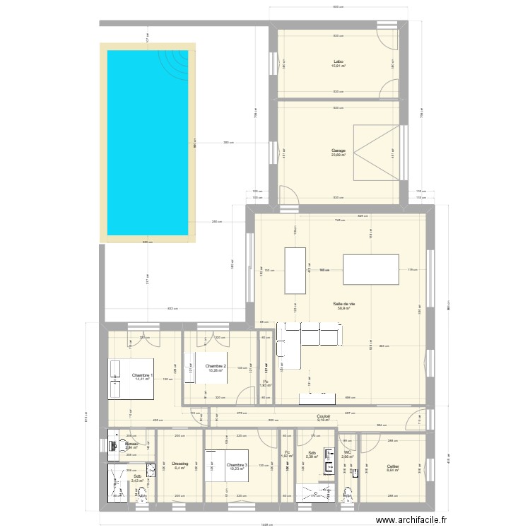 béa14. Plan de 0 pièce et 0 m2