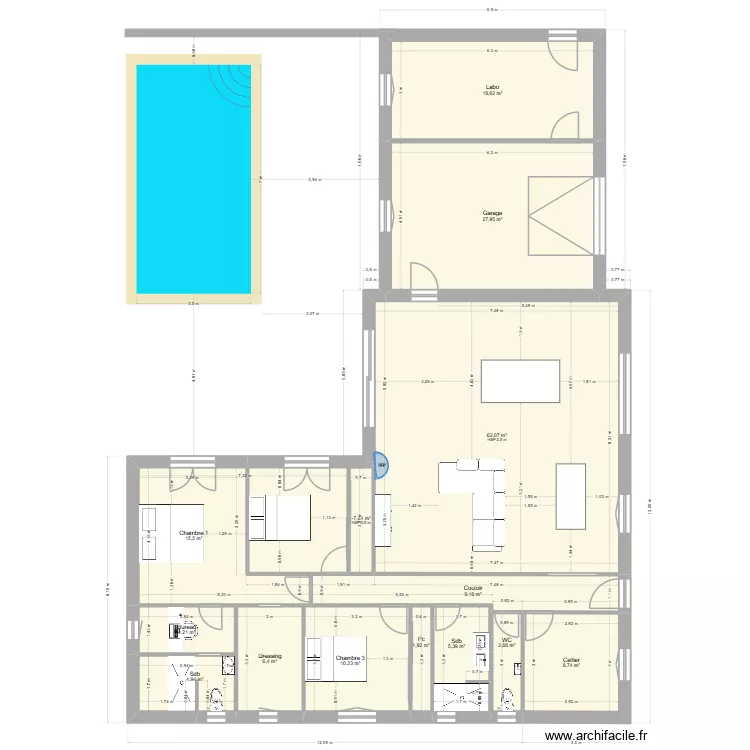béa14. Plan de 14 et 180 m² béa14. Plan de 14 et 180 m²