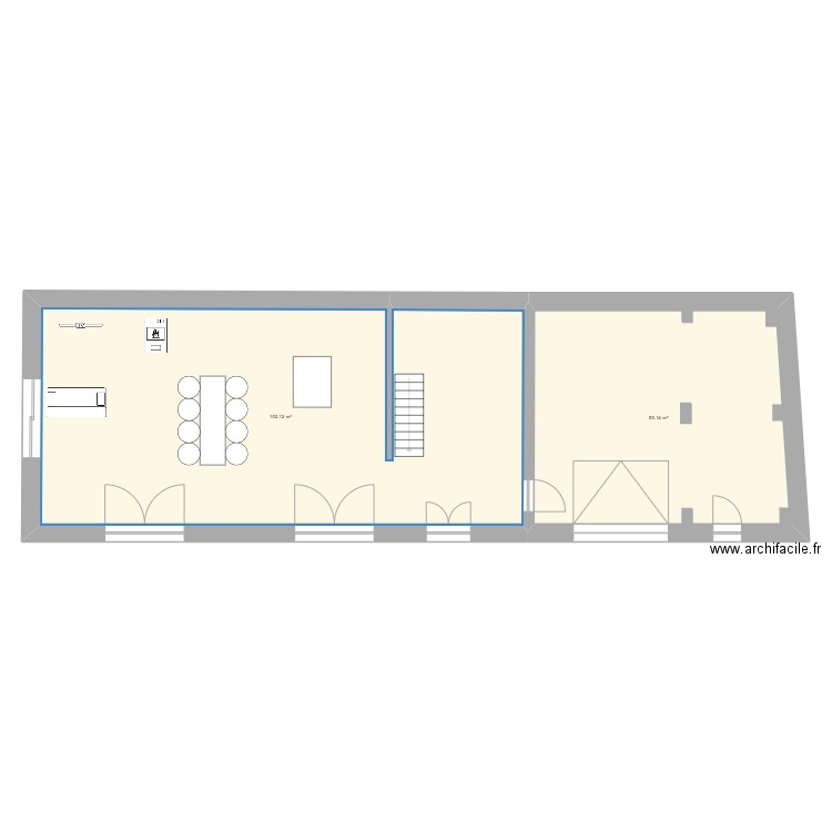 boibieux plancher étage . Plan de 0 pièce et 0 m2