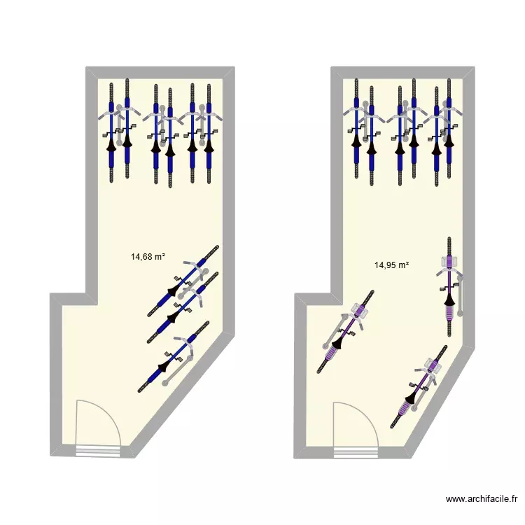 DDO. Plan de 2 Pièces et 30 m² DDO. Plan de 2 Pièces et 30 m²