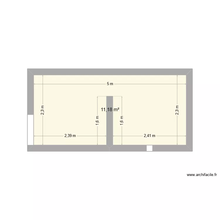 POULAILLIER. Plan de 1 et 11 m² POULAILLIER. Plan de 1 et 11 m²
