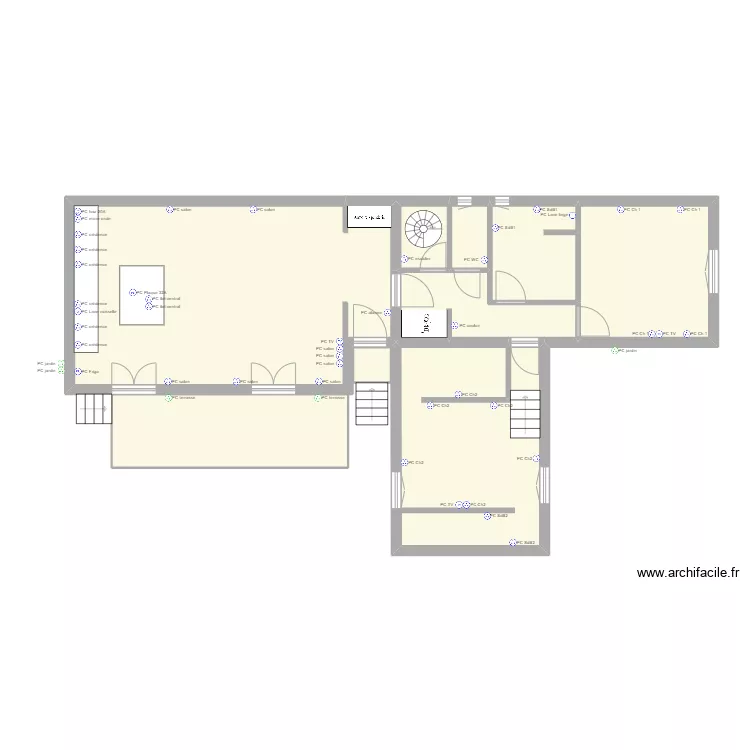 Plan projet ELEC ECLAIRAGE V1. Plan de 