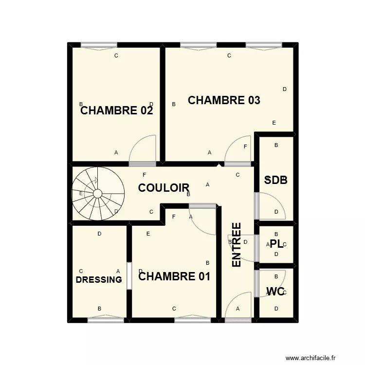 PLAN ASPIC RDC PLB. Plan de 9 pièces et 28 m² PLAN ASPIC RDC PLB. Plan de 9 pièces et 28 m²