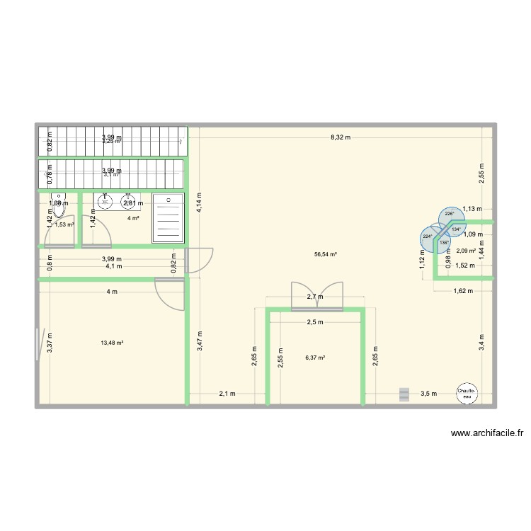 Plan Grange 2. Plan de 0 pièce et 0 m2