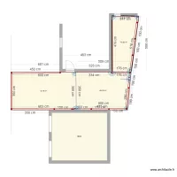 CAR PORT 1 - CAR PORT 2 - 3  Vue plan 600x350 Structure poteaux murali&egrave;re
