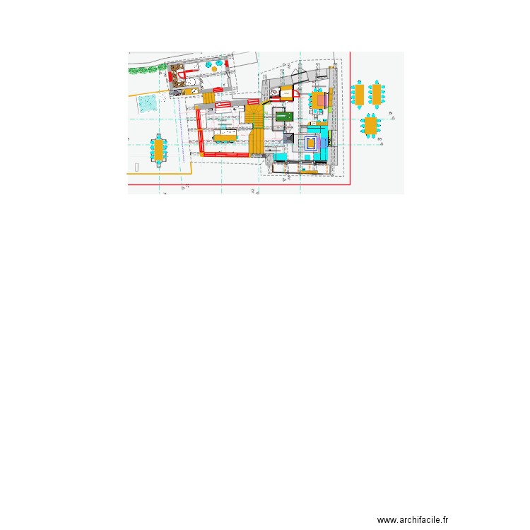 lydia cuisine a gauche. Plan de 1 pièce et 2 m2