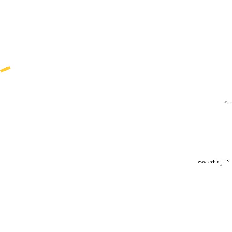 petite maison. Plan de 5 pièces et 227 m2