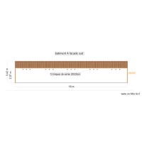 batiment A facade sud