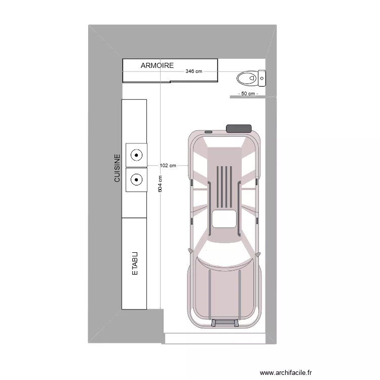 LOT 3.vide Saint Etienne de Tin&eacute;e.2. Plan de 