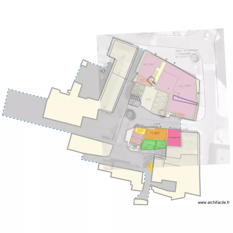 CHAVAGNES - plan RDC-v1. Plan de CHAVAGNES - plan RDC-v1. Plan de