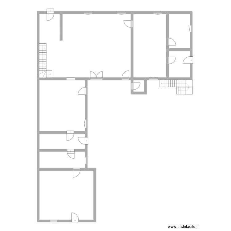 EP Loire_FLEURIER_13. Plan de 9 pièces et 205 m2