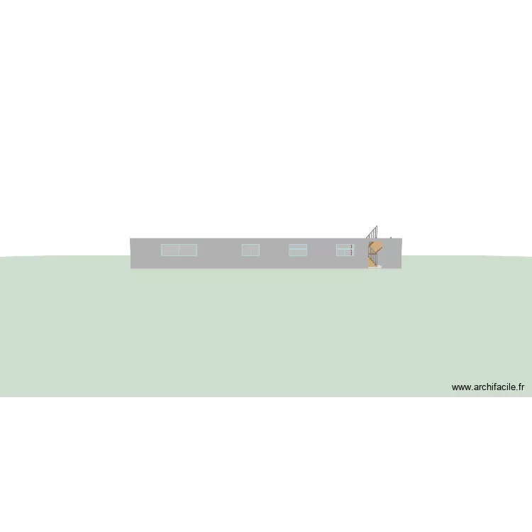 BUREAUX. Plan de 6 Pièces et 130 m² BUREAUX. Plan de 6 Pièces et 130 m²