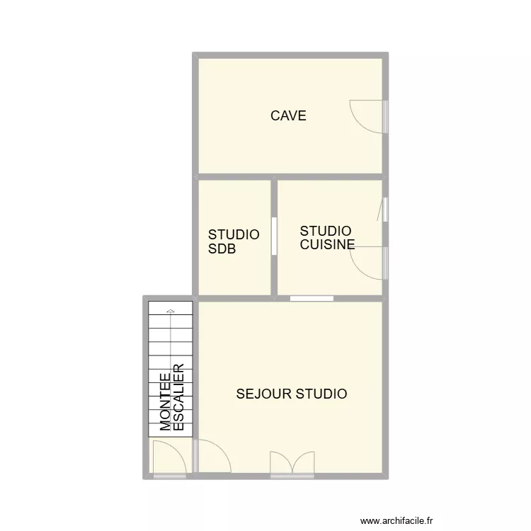 RDC SAUVE. Plan de RDC SAUVE. Plan de