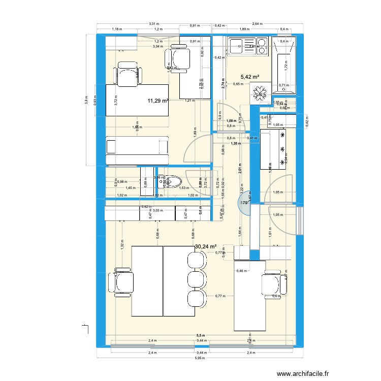 bureau. Plan de 0 pièce et 0 m2