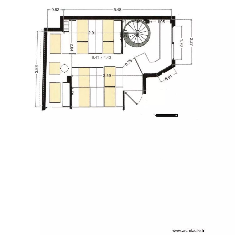 RDC CREPERIE 1. Plan de 