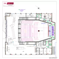 Auditorium Tribune Z 1er Etage acc&egrave;s C et J pour Choeurs Mai 2026