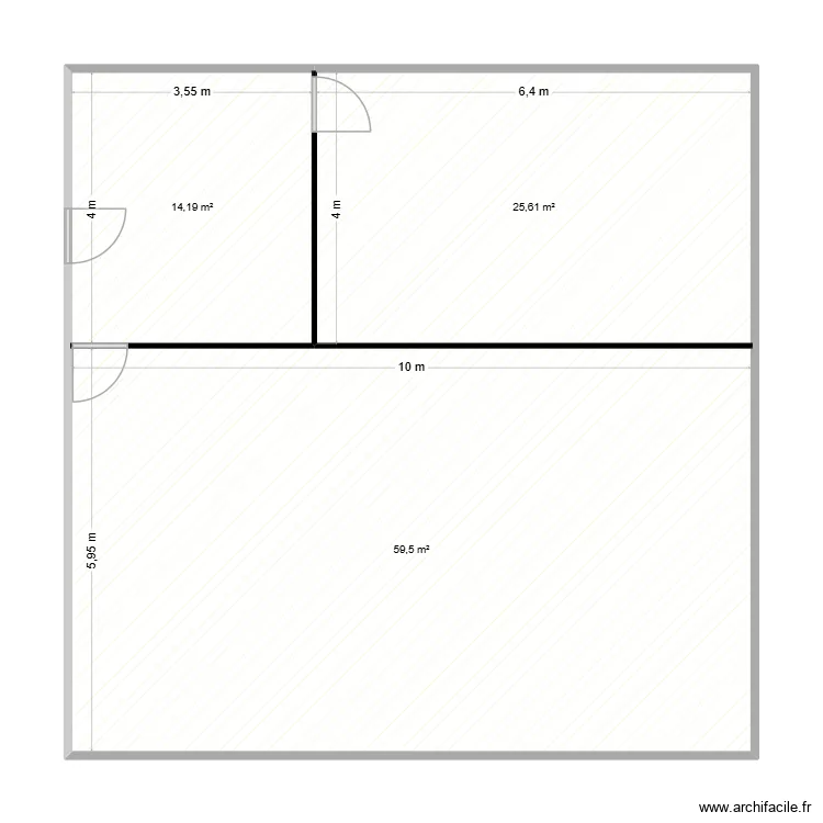 B.FR 31. Plan de 3 et 99 m² B.FR 31. Plan de 3 et 99 m²