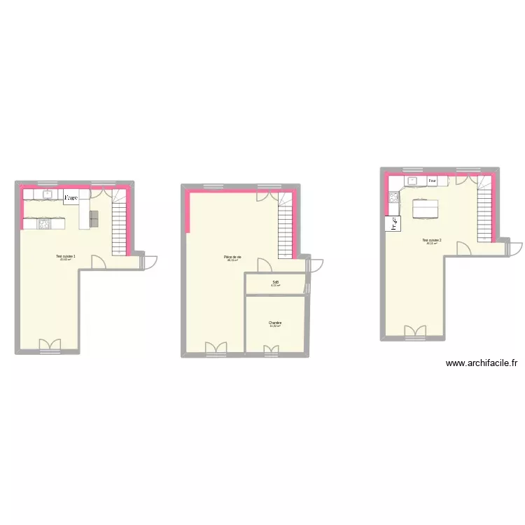 maison_r&ecirc;ve_vierge. Plan de 5 Pièces et 151 m²