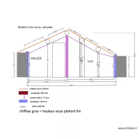 COUPE PLACO PLAFOND CH3 + palier