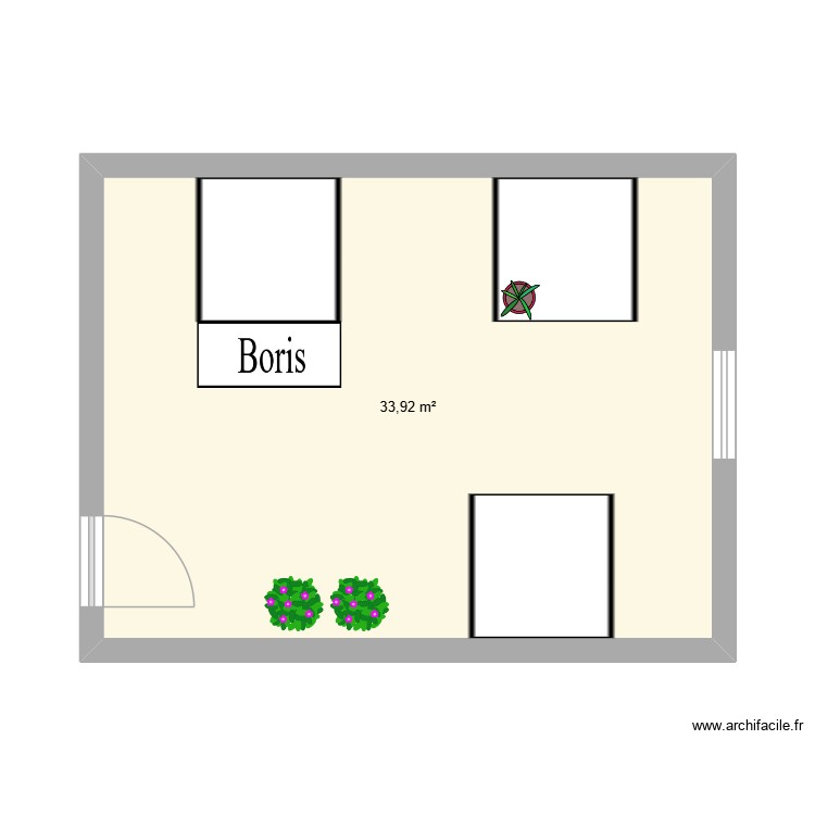b343. Plan de 0 pièce et 0 m2